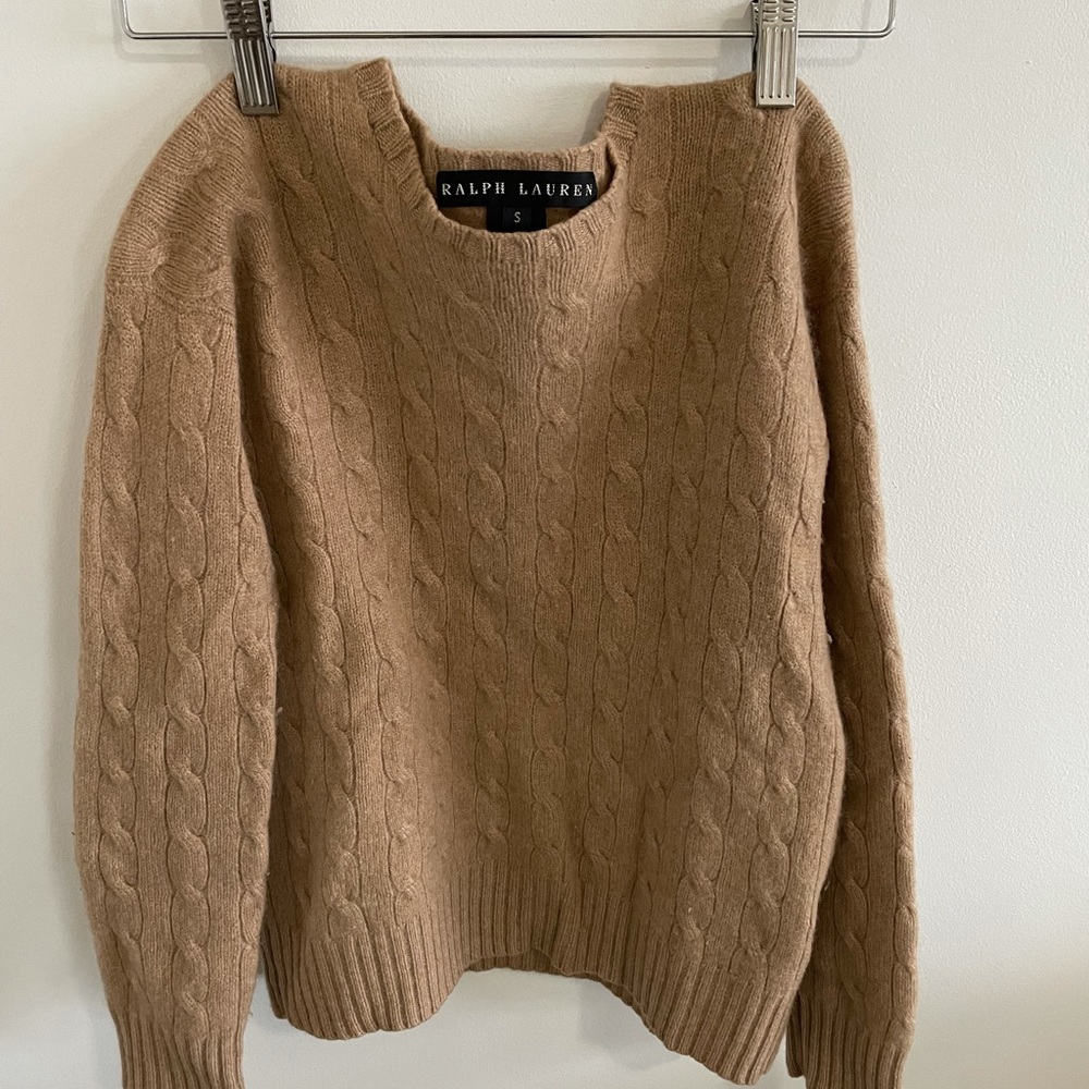 Ralph Lauren cable knit sweater